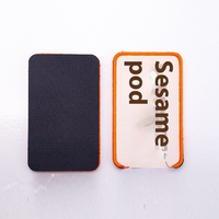 Pour Velcro brodé tissu autocollants tir crochet étiquette poitrine brassard Badge petit lot tissage marques joint aimant pour chapeau