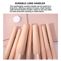 Lot de 8 mini-pinceaux de maquillage professionnels à faible MOQ, prix de gros, pour fard à paupières et correcteur
