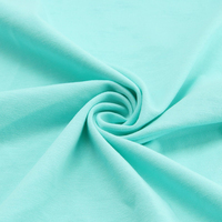 Tela Elástica Lisa Wingtex 95% Algodón 5% Spandex 170 GSM para Camisetas, Vestidos y Ropa Deportiva para Niñas y Niños - Suave y Amigable con la Piel