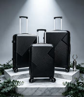 Ensemble de bagages YESHINE en PP incassable, coque rigide, luxe, 3 pièces, valises à roulettes, 20/24/28 pouces, légères, avec serrure TSA
