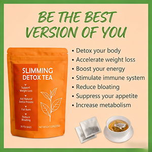 ชาสมุนไพรดีท็อกซ์ลดน้ำหนักสูตร OEM ผสมใบมะขามแขก เมล็ดขี้เหล็ก ใบบัวหลวง 28 ซอง ช่วยลดน้ำหนัก - Product Image 2