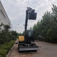 Mini Excavatrice Neuve de 9 Tonnes sur Roues – Mini-Excavatrice à Pneus