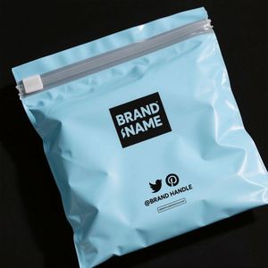 Private Design Recycled Poly Custom Color Waterproof Bio-degradable Disposable Mailers Custom Shipping Bags Clothing Shoes <b>Socks</b> - Product Image 5
