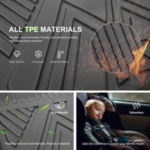 <span class=keywords><strong>Tappetini</strong></span> Auto Podofo per <span class=keywords><strong>Ford</strong></span> <span class=keywords><strong>Kuga</strong></span> 2013-2019 Impermeabili Guida a Sinistra in TPE Tappeti Antiscivolo Anteriori/Posteriori Personalizzazione ODM OEM - Product Image 2