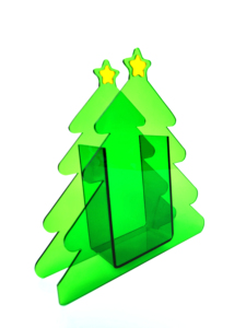 Tùy Chỉnh Nhỏ <span class=keywords><strong>Acrylic</strong></span> Cây Giáng Sinh Cho Bàn Trang Trí Lễ hội Cây Kỳ Nghỉ Nhân Tạo Cây Giáng Sinh - Product Image 3