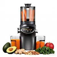 6,14 inch brede invoeropening 250W elektrische sapcentrifuge koudpers slowjuicer machine voor fruit en groenten