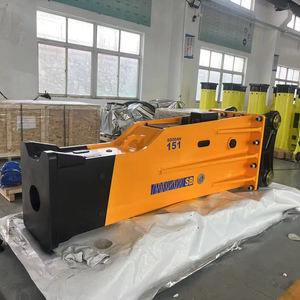 Martillo Hidráulico Grande SB151 con Herramienta de 165 mm, Rompedor de Roca Silencioso de Bajo Ruido para Excavadoras de Orugas de 41-55T para Construcción - Product Image 1
