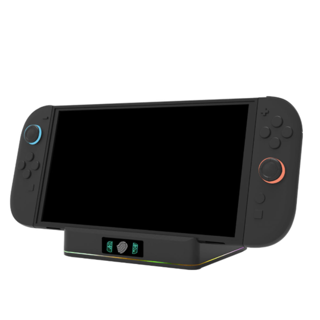 High Quality Game Console Portable TV Dock for Nintendo Switch 2/Switch/OLED Universal Video Conversion Base with Ambient Light