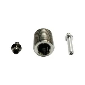 Top Quality Turning CNC Precision Turning Parts Customized CNC Lathe Threaded Dowel Pin Metal Parts