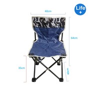 Chaise de camping pliable Ultimate Marine pour siège de bateau