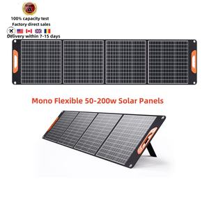 Waterdicht 50W 100W 150W 200W Mono Flexibel Stijgende Paneel Telefoon Laptop Oplader Opvouwbare Zonnepanelen Kit Outdoor Power Bank - Product Image 2