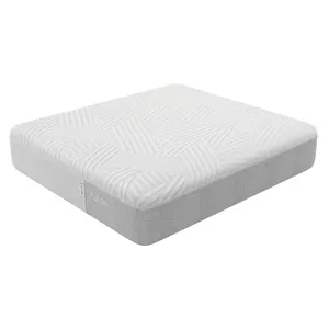 Meubles de chambre à coucher Matelas luxueux et confortable en mousse de latex Queen Size Matelas à ressorts de compression dans une boîte