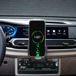 1 DIN Âm Thanh Xe Hơi <span class=keywords><strong>MP3</strong></span> Máy Nghe Nhạc Màn Hình <span class=keywords><strong>LCD</strong></span> Cho Kết Nối Đài Phát Thanh Tuner USB <span class=keywords><strong>SD</strong></span> Khe Cắm FM RC Âm Thanh Stereo Bao Gồm Người Giữ Điện Thoại - Product Image 2