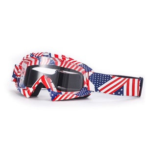 Lunettes de moto multi-sports tout-terrain avec verres anti-UV et anti-poussière, adaptées au motocross, au VTT, à la moto tout-terrain et au UTV - Product Image 4