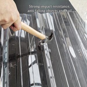 Lámina Corrugada de Policarbonato Ignífuga, Tipo Trapezoidal, para Techo, Uso en Exteriores, Protección UV - Product Image 5