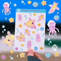 Feuille d'autocollants personnalisés imprimés, imperméables, promotionnels, brillants, prédécoupés, pour décoration DIY