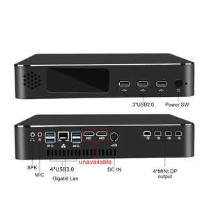 Mini PC de escritorio Ordenadores para Office i7 Core i 7 9700F P1000 4G/8G 4 * Mini DP Pantalla <span class=keywords><strong>DDR4</strong></span> I9 Computadora Gamer Micro PC - Product Image 6