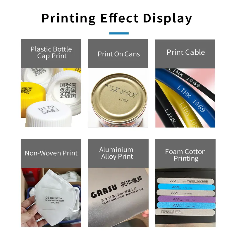 Linha de produção automática para impressora a jato de tinta, correia transportadora pequena personalizada para máquina
