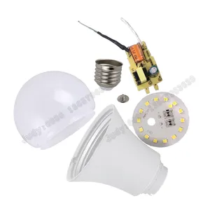 4-Inch SKD IC Rated Emergency LED Downlights Raw Material Parts for LED Lighting Bulbs