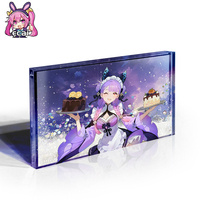 Brique acrylique personnalisée de personnage de jeu, collection d'animations 3D superposées, bloc pour boutiques et cadeau pour les fans