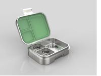 Hot Sales Lebensmittel behälter BPA Free Lonchera Bento Box mit Wasser flasche für Schul camping
