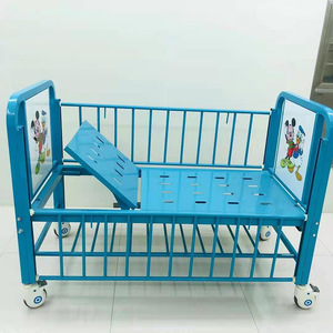 Cama de Hospital Manual de Acero Inoxidable para Niños, con Barandilla Térmica y Diseño Anticaídas, para Uso en Hospitales Escolares y en el Hogar, Garantí<span class=keywords><strong>a</strong></span> de por Vida - Product Image 3