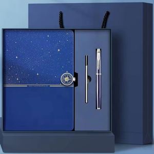 Office <b>Gift</b> <b>Set</b> Luxury Gold Foil Stamping Notebook <b>Gift</b> Box <b>Set</b> Bag Pen Items Custom logo Luxury Corporate Business <b>Gift</b> Box <b>Set</b> - Product Image 3