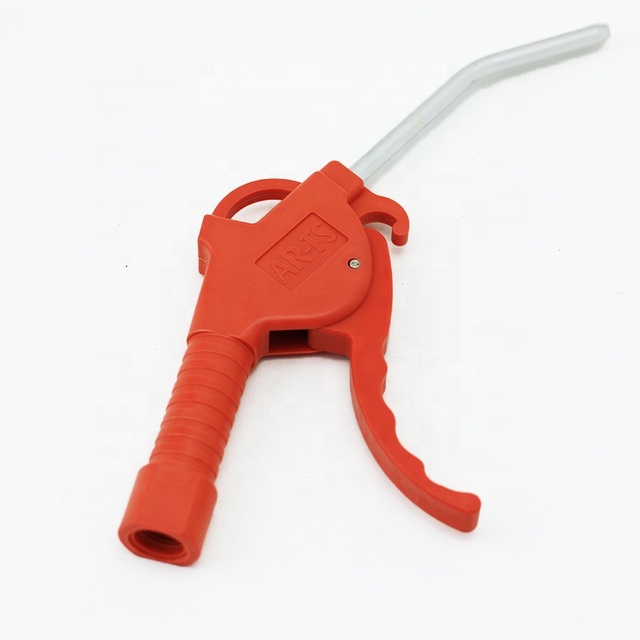 Cheap and Hot New Red Plastic Rubber Tip air Compressor Blow Gun Pneumatic Tools