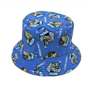 Chapeau Bob Unisexe Personnalisé avec <span class=keywords><strong>Logo</strong></span> Imprimé Double Face par Sublimation, Motif <span class=keywords><strong>Minecraft</strong></span> gg, pour le Sport – Vente en Gros - Product Image 5