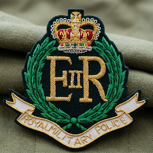 Parche Bordado de Encaje de Alta Calidad R-MR, E-R, Insignia Circular de Tela para Coser, Diseño de Lujo para Prendas - Product Image 2