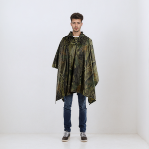 Mantella in PVC Haoya lungo Outdoor escursionismo impermeabile impermeabile impermeabile impermeabile PONCHO antipioggia - Product Image 4