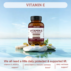 Capsules molles de <span class=keywords><strong>vitamine</strong></span> <span class=keywords><strong>E</strong></span> <span class=keywords><strong>400</strong></span> UI pour adultes - Antioxydant, soutien immunitaire et santé globale, 60 capsules molles, complément alimentaire OEM/ODM - Product Image 3