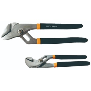 Toolmak 25.4cm Parrot Pliers Adjustable Jaw For Plumbing And Mechanical Use - Product Image 1
