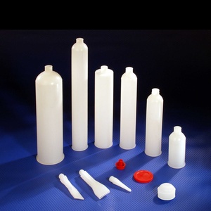 Cartouches PPG <span class=keywords><strong>SEMCO</strong></span> 2,5 oz en HDPE avec filetage femelle NPT 1/4\", kit d'accessoires comprenant plongeurs, joints, capuchons à bride et outils de découpe inclus, modèle 220316 - Product Image 5