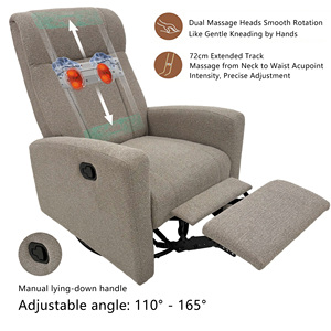 Poltrona Massaggiante Elettrica Funzionale di Alta Qualità Personalizzata da Potenti Fabbriche Design Gratuito Poltrona a Dondolo Singola Reclinabile per il Tempo Libero - Product Image 4