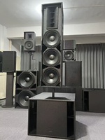 NNXL44AS Système de sonorisation colonne active 3x10 pouces 1000W haute puissance Audiobahn Contrôleur DJ