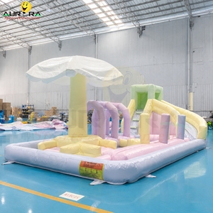 <span class=keywords><strong>Castillo</strong></span> Inflable Comercial con Tobogán y Obstáculos, Color Blanco, para Fiestas Infantiles y Eventos de Alquiler - Product Image 4