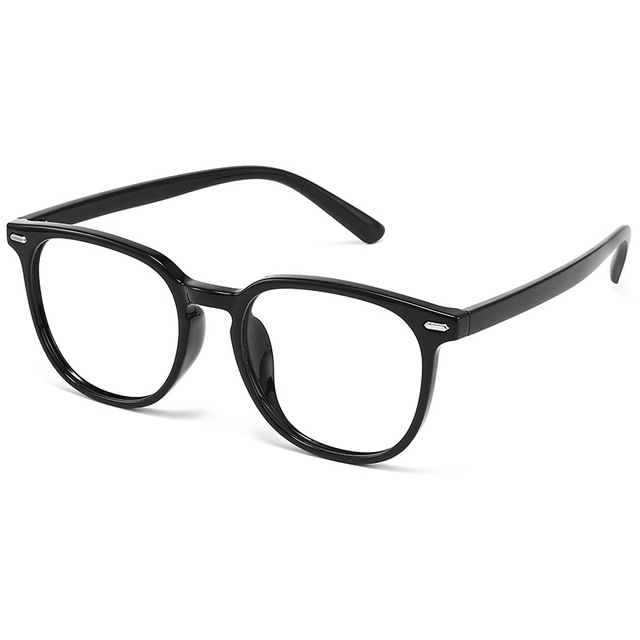New Fashionable High-End Z9052Bl Glasses Blue Frame with Thick Brown Model for Men Women Diamond Face Shape Match for Myopia