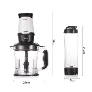 2026 New Design Plastic Bowl Button with Safety Switch Food Chopper for Kitchen Appliance Strong Power Electric Blender - Product Image 4