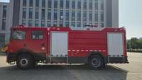 Nouveau camion-citerne à eau diesel 4x2 pour la lutte contre les incendies avec transmission automatique et capacité de 3001-5000L