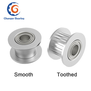 <span class=keywords><strong>Poulie</strong></span> de distribution GT2 à roulement, largeur de courroie 6/10 mm, alésage 3/4/5 mm, 16/20 dents, dentée/lisse, pour imprimante 3D - Product Image 2