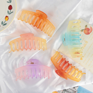 مشابك شعر بلاستيكية كبيرة بالجملة من المصنع، 11 سم، قبضة قوية، ملمس مصقول، مشابك شعر للنساء وإكسسوارات الشعر - Product Image 5