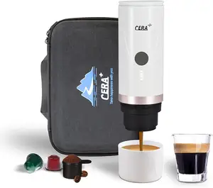 CERA + taşınabilir kahve makinesi taşınabilir pod kahve makinesi mini otomatik espresso handpress Nespresso pod taşınabilir kahve makinesi