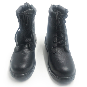 Scarpe Antinfortunistiche in Vera Pelle Nera di Alta Qualità Made in China, <span class=keywords><strong>Stivali</strong></span> da Lavoro in Offerta - Product Image 3