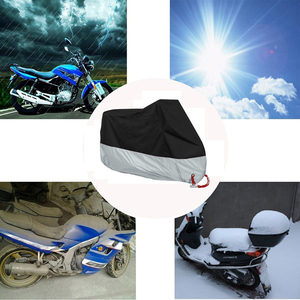 Universel Bâche Extérieure M-4XL UV Protecteur <span class=keywords><strong>Scooter</strong></span> Toutes Saisons Étanche À La Poussière Vélo Moteur Chiffon Serrure Housse De Moto - Product Image 4
