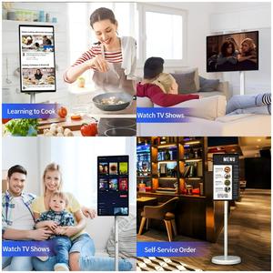 21.5 inch Android 13 chơi game thông minh màn hình cảm ứng màn hình hiển thị xoay di động tầng thường vụ thông minh TV cho công việc nghiên cứu - Product Image 6