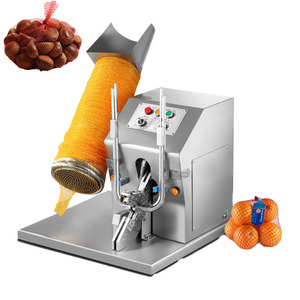 <b>Net</b> Packing Machine Ginger Mesh <b>Bag</b> Packaging Machine Automatic <b>Net</b> <b>Bag</b> Pouch Packing Clipping Machine - Product Image 3