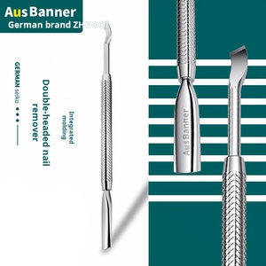 Venta al por mayor de acero inoxidable pinza para uñas con logotipo personalizado cutícula duradera antideslizante HERRAMIENTA DE MANICURA hoja con punta afilada - Product Image 2