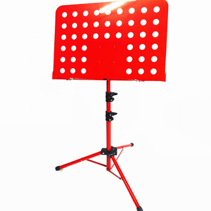 Chất Lượng Cao Gấp Kim Loại Tripod Âm Nhạc Đứng Nhà Sản Xuất Bán Buôn Tấm Rỗng Âm Nhạc Nhạc Cụ Phụ Kiện - Product Image 3