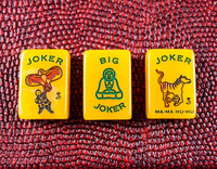 Rareté : Ensemble de Mahjong Dragon 166 tuiles, Premium, Fait main, Gravé en profondeur, Imprimé UV, Écologique, Portable, Durable, pour 4 joueurs, en Peau de serpent